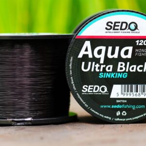 SEDO Aqua Ultra Black 1200 Meter Monofile Angelschnur